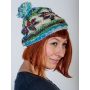 Gorro de sari de seda reciclado y lana del Himalaya