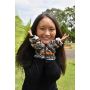 Guantes ecológicos, sari de seda reciclado y lana del Himalaya