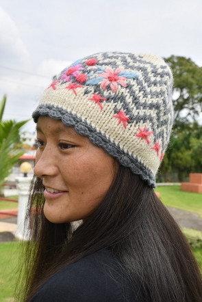 Gorros sostenibles, lana del Himalaya, Nepal