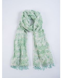 Chal HARIO - Estampado flores verdes