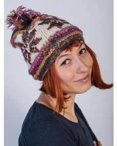 Gorro LHOTSE fuego - Lila
