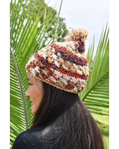 Gorro LUKLA tierra - Marrón