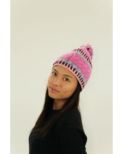 Gorro NUPTSE fuego - Rosa