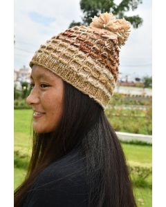 Gorro SINDHULI tierra - Marrón