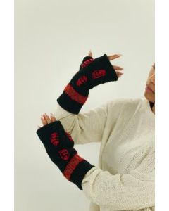 Guantes KAILALI fuego - Negro