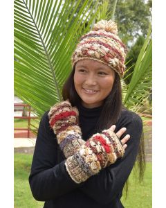 Guantes LUKLA tierra - Marrón